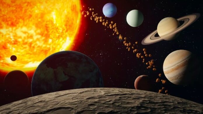 Ruang Angkasa gelap matahari