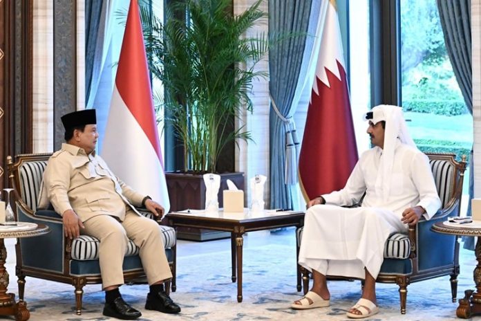 Prabowo Emir Qatar