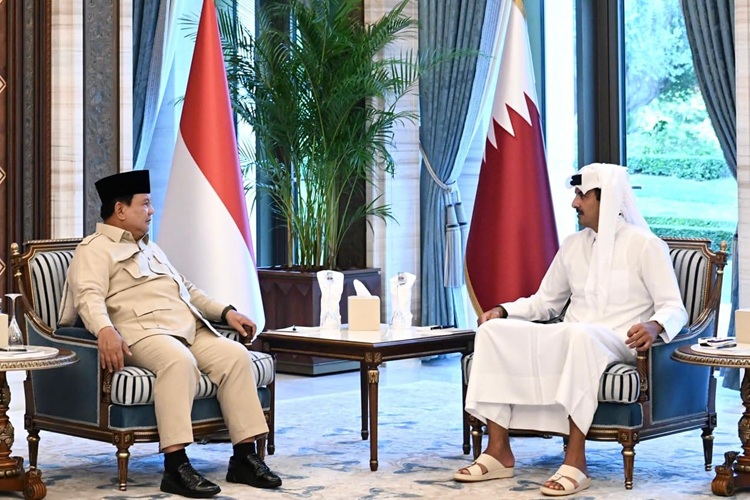 Bertemu Emir Qatar, Presiden Prabowo beri Dukungan dan Solidaritas Indonesia untuk Doha