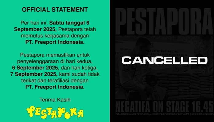 Puluhan Musisi Mundur dari Pestapora 2025