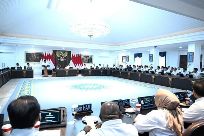 Prabowo Sidang Kabinet Paripurna