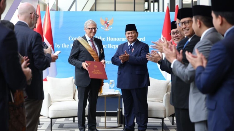 Prabowo Bill Gates