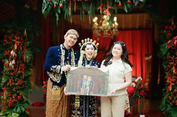 Live Wedding Painting