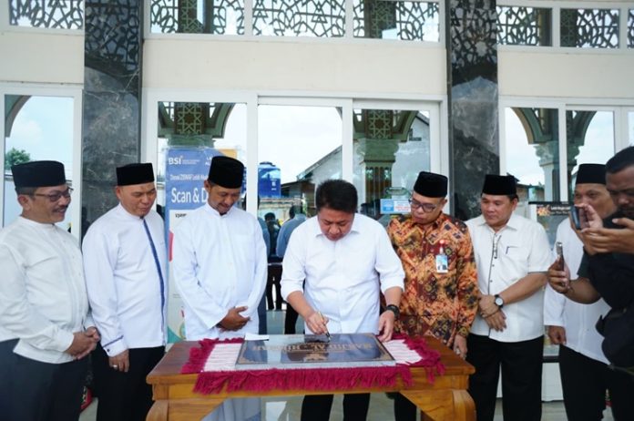Gubernur Sumsel Masjid Al Hikmah
