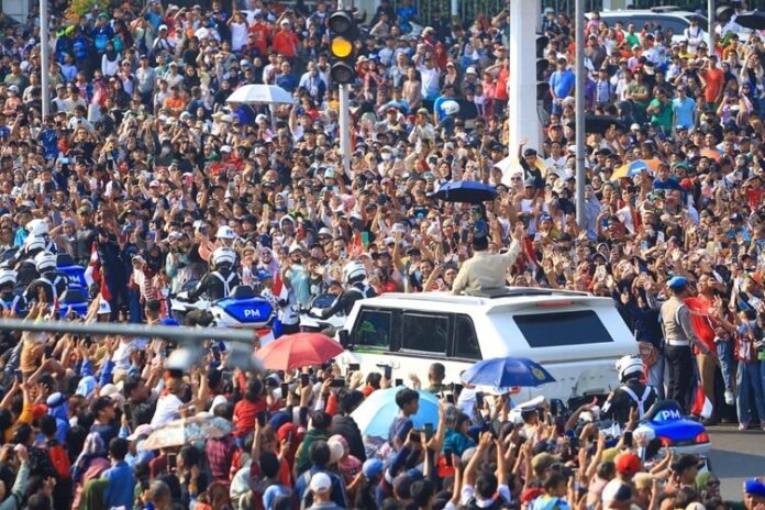 Prabowo HUT ke-80 TNI