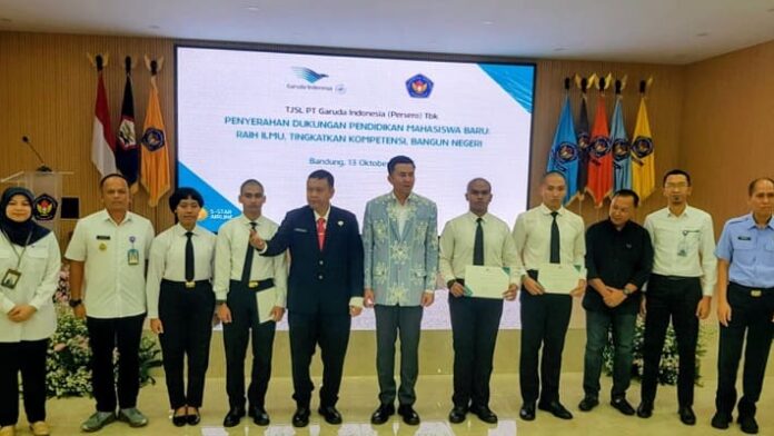 Garuda Indonesia Beri Beasiswa kepada Empat Mahasiswa