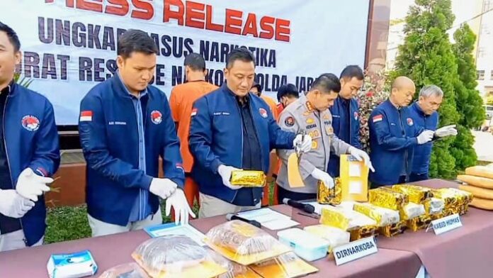 Jaringan Narkoba Antar Provinsi Berhasil Diungkap Polda Jabar