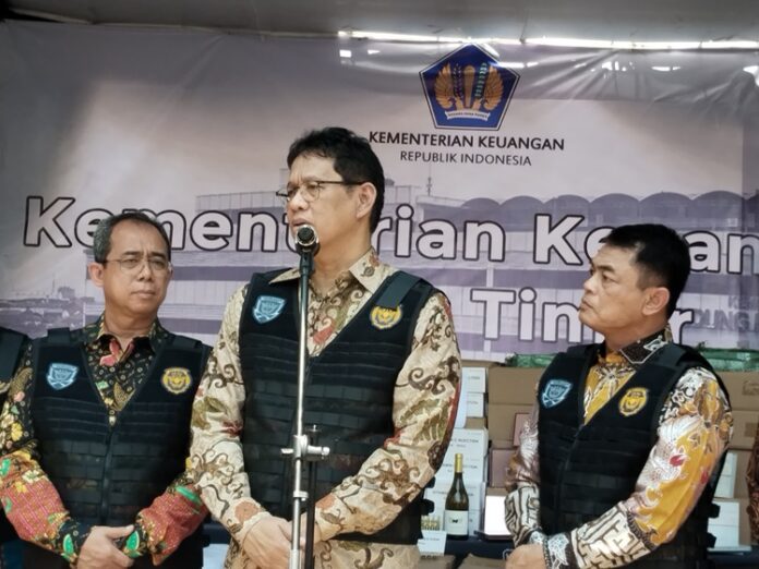 Menkeu Surabaya Rokok Ilegal