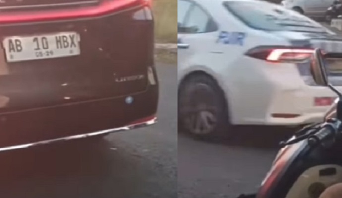 Viral Video Mobil Sultan Hamengkubuwono X Disalip Rombongan
