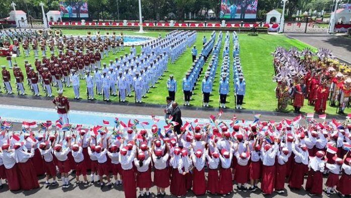 Presiden Prabowo Sambut Presiden Ramaphosa