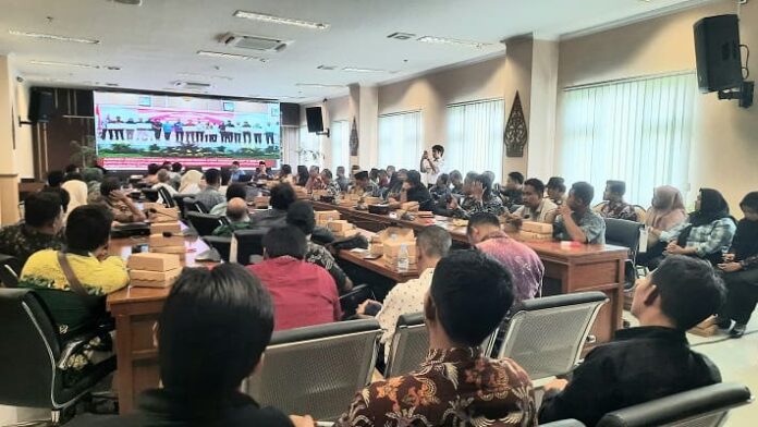 Audiensi dengan Komisi B DPRD Bojonegoro