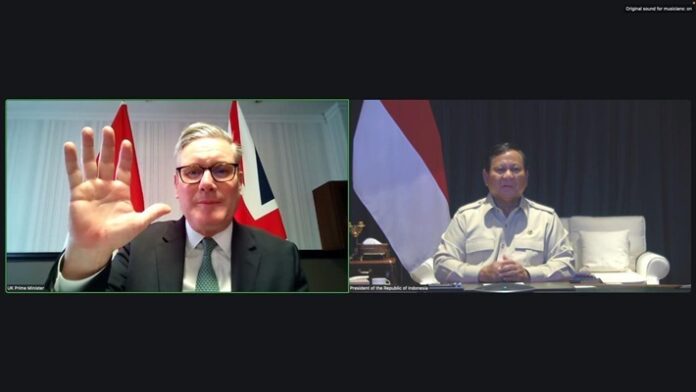 Presiden Prabowo dan PM Keir Starmer