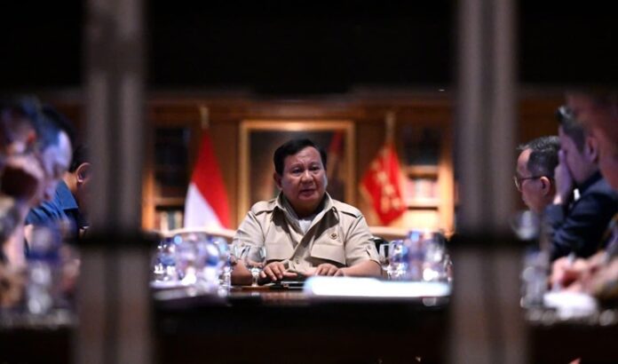 Prabowo Penertiban Kawasan Hutan