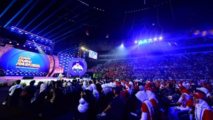 Prabowo Hari Guru Nasional