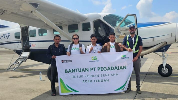 Pegadaian Kirim 1 Ton Bantuan Logistik