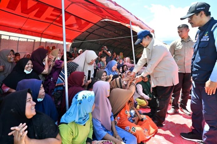 Prabowo Posko Banjir Aceh Tenggara