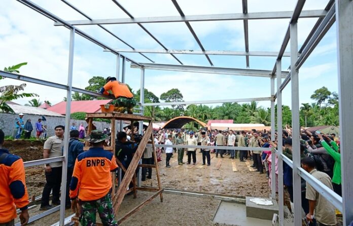 Hunian Sementara Terdampak Bencana