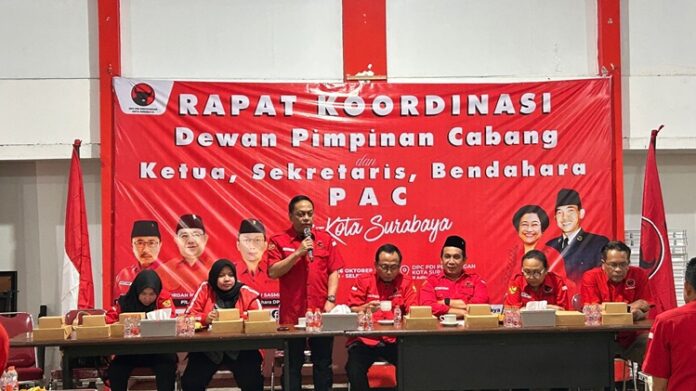 PDIP Surabaya Konfercab Serentak 2025