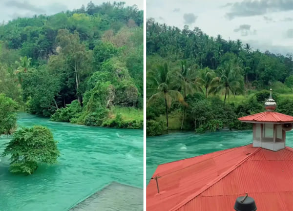 Fenomena Sungai Ombilin Mirip Sungai Swiss