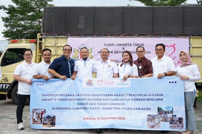 YSKA KADIN Jaktim Banjir Sumatera