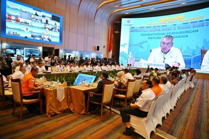 Posko Pusat Angkutan Nataru 2025/2026