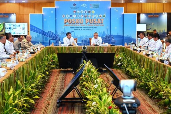 Posko Pusat Angkutan Nataru