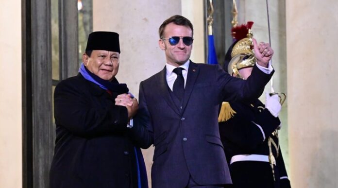 Prabowo Macron Istana Élysée