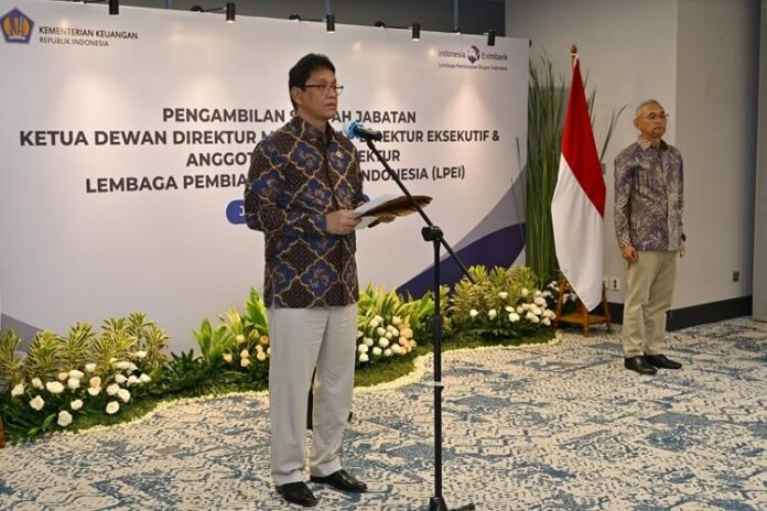 Pimpinan Baru LPEI Menkeu