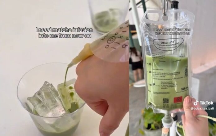 Minuman Matcha Infus