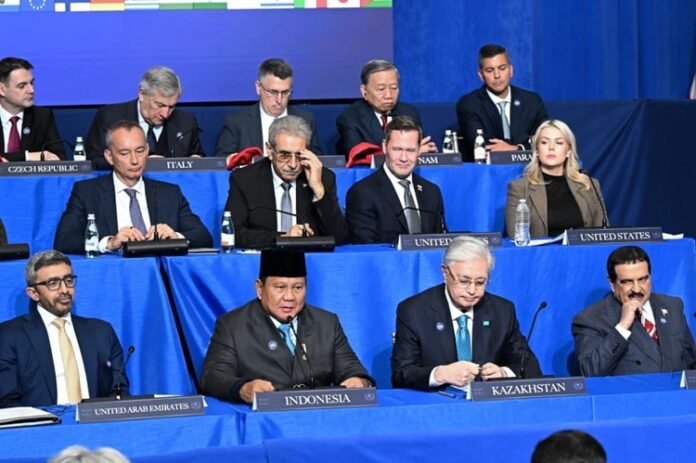 Prabowo Inaugural Meeting Board of Peace