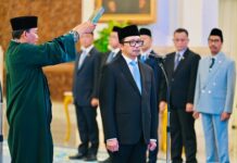 Presiden Prabowo Lantik Juda Agung