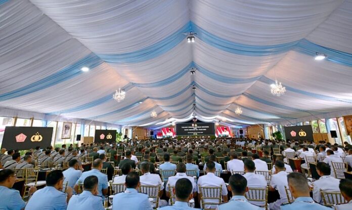 Prabowo Rapim TNI–Polri