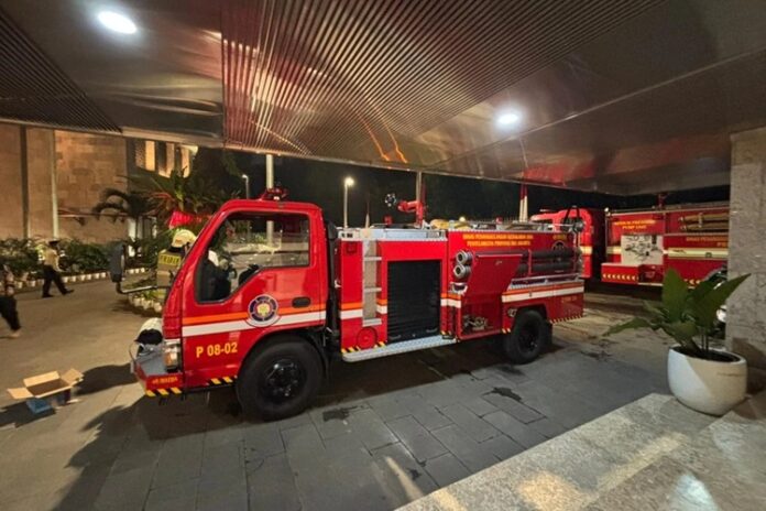 Masjid Istiqlal Terbakar