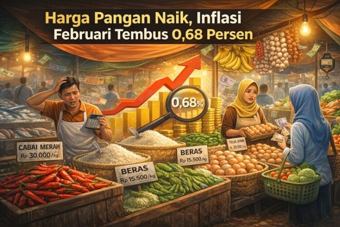 Harga Pangan Inflasi Februari