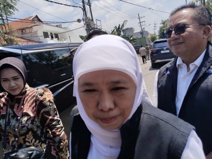 Khofifah Open House Lebaran