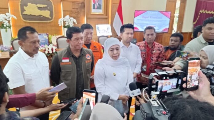 Khofifah Ungkap Potensi Kekeringan