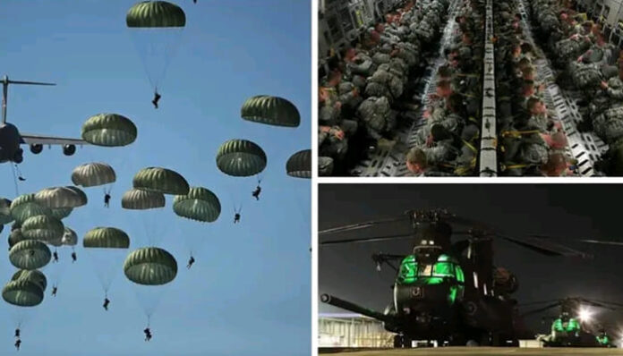 Ribuan Pasukan Elite Amerika Diterjunkan ke Iran