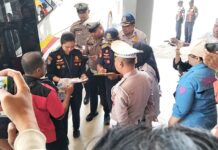 Dishub Jember dan Wasatpel Terminal Tawang Alun Gelar Ramp Chek AKAP dan AKDP Dishub Jember Terminal Tawang Alun