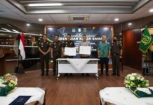 Penandatanganan Kerja Sama Pemkot Surabaya-Kejati Jatim