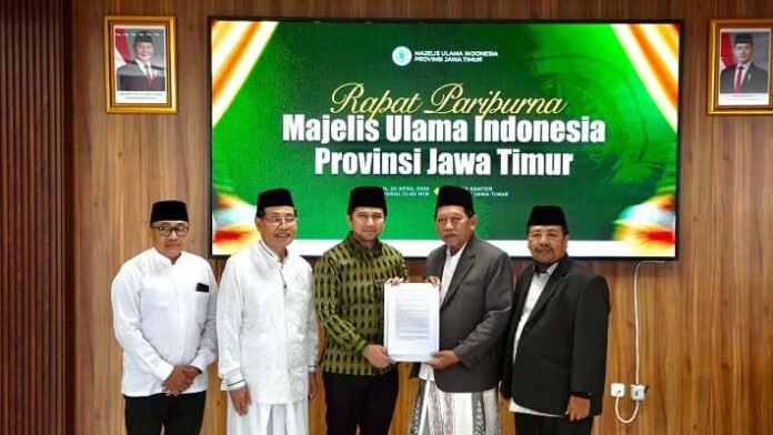MUI Jatim Reshuffle Kepemimpinan