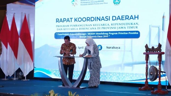 Kemendukbangga/BKKBN Jatim Gelar Rakorda