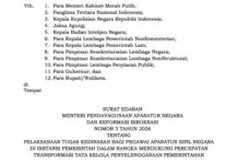 Menteri PANRB Terbitkan Ketentuan Transformasi
