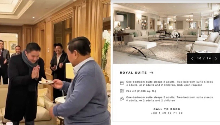 Momen Ultah Mewah Seskab Teddy di Paris