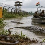 India Bakal Kerahkan Buaya dan Ular Berbisa untuk Jaga Perbatasan.