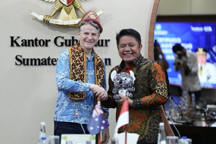 Gubernur Sumsel Dubes Australia