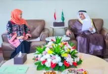 Gubernur Khofifah dan Dubes Arab Saudi