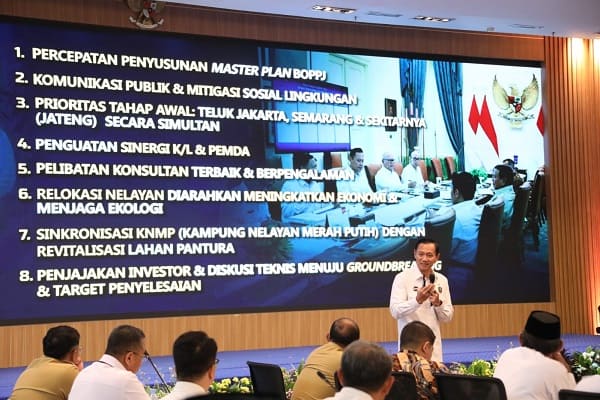 Pemerintah Gelar Kick Off Meeting Infrastruktur