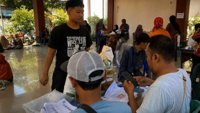 Bantuan Sembako Jumbo Cair di Tamba’an Pasuruan