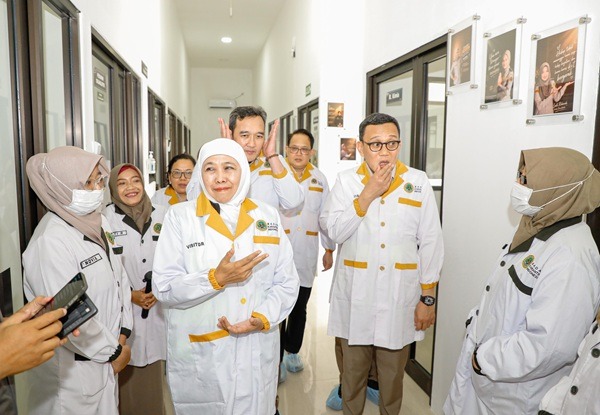 Gubernur Khofifah dan Baratin Hadirkan Layanan Karantina Terpadu Pertama di Indonesia