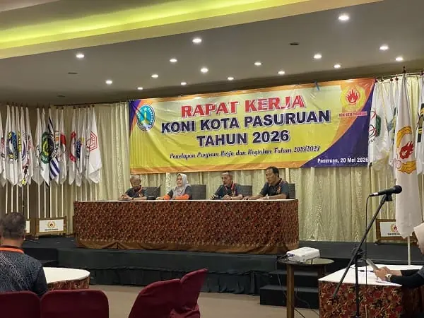 KONI Kota Pasuruan Rombak Strategi Pembinaan Atlet 2026